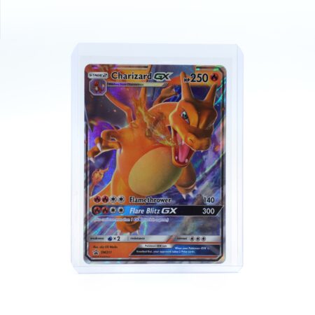Pokemon Hidden Fates Charizard GX Black Star Promo Card