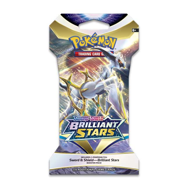 Brilliant Stars Sleeved Booster Pack (Arceus Art)
