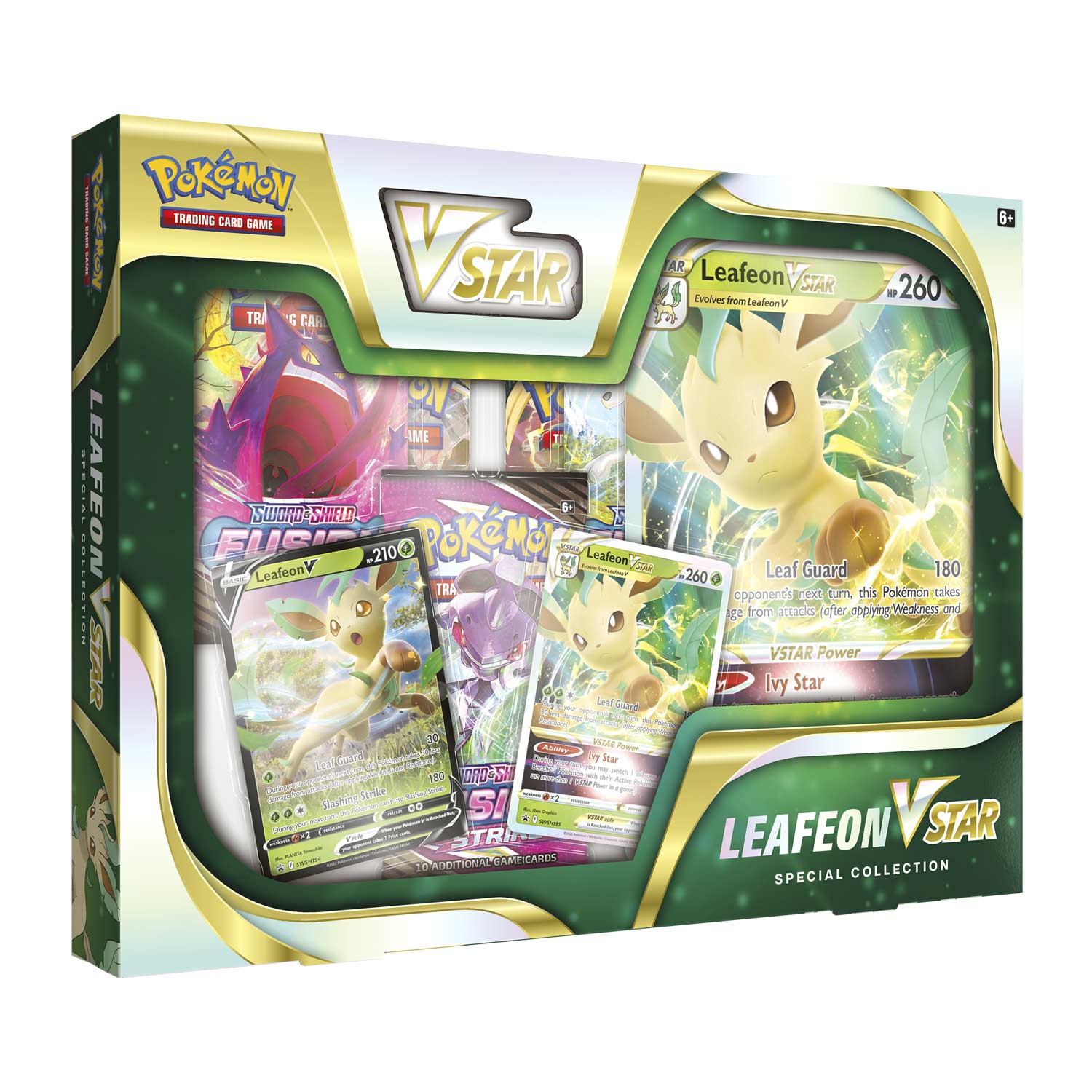 Pokémon TCG: Leafeon VSTAR Special Collection Box