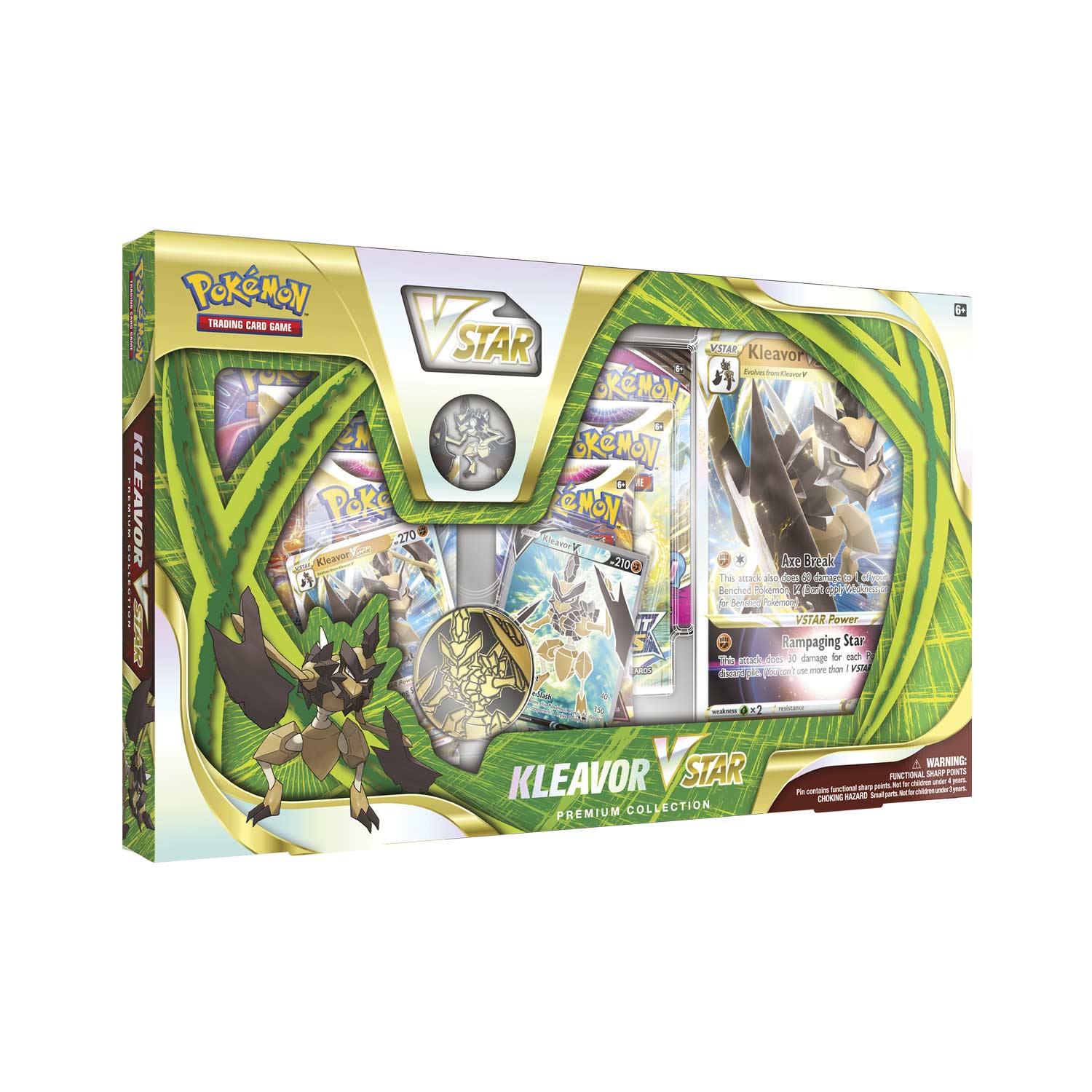 Pokémon TCG: Kleavor VSTAR Premium Collection Box